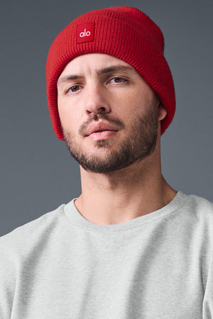 Everyday Beanie - Bold Red