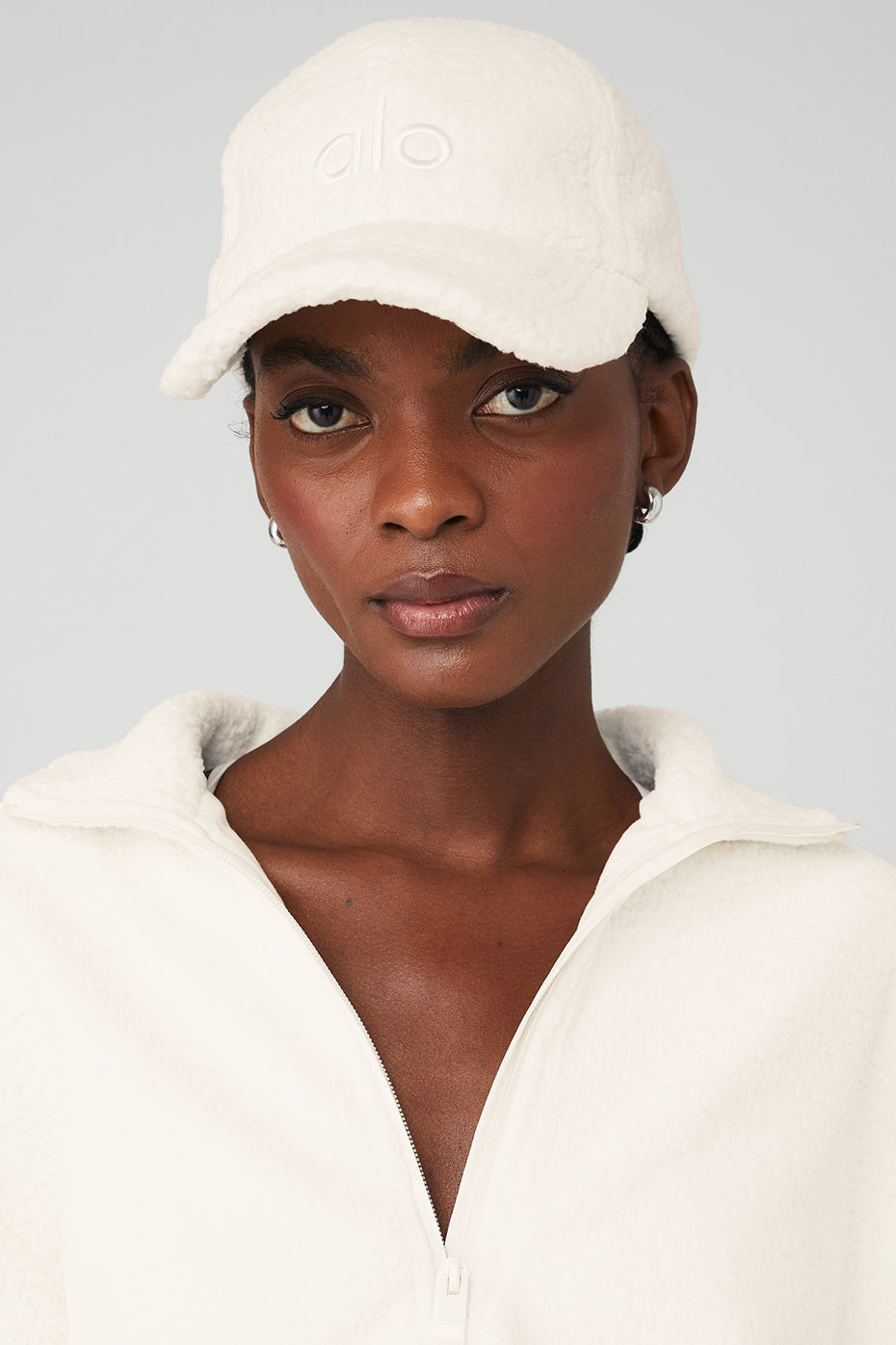 Micro Sherpa Off-Duty Cap - Ivory