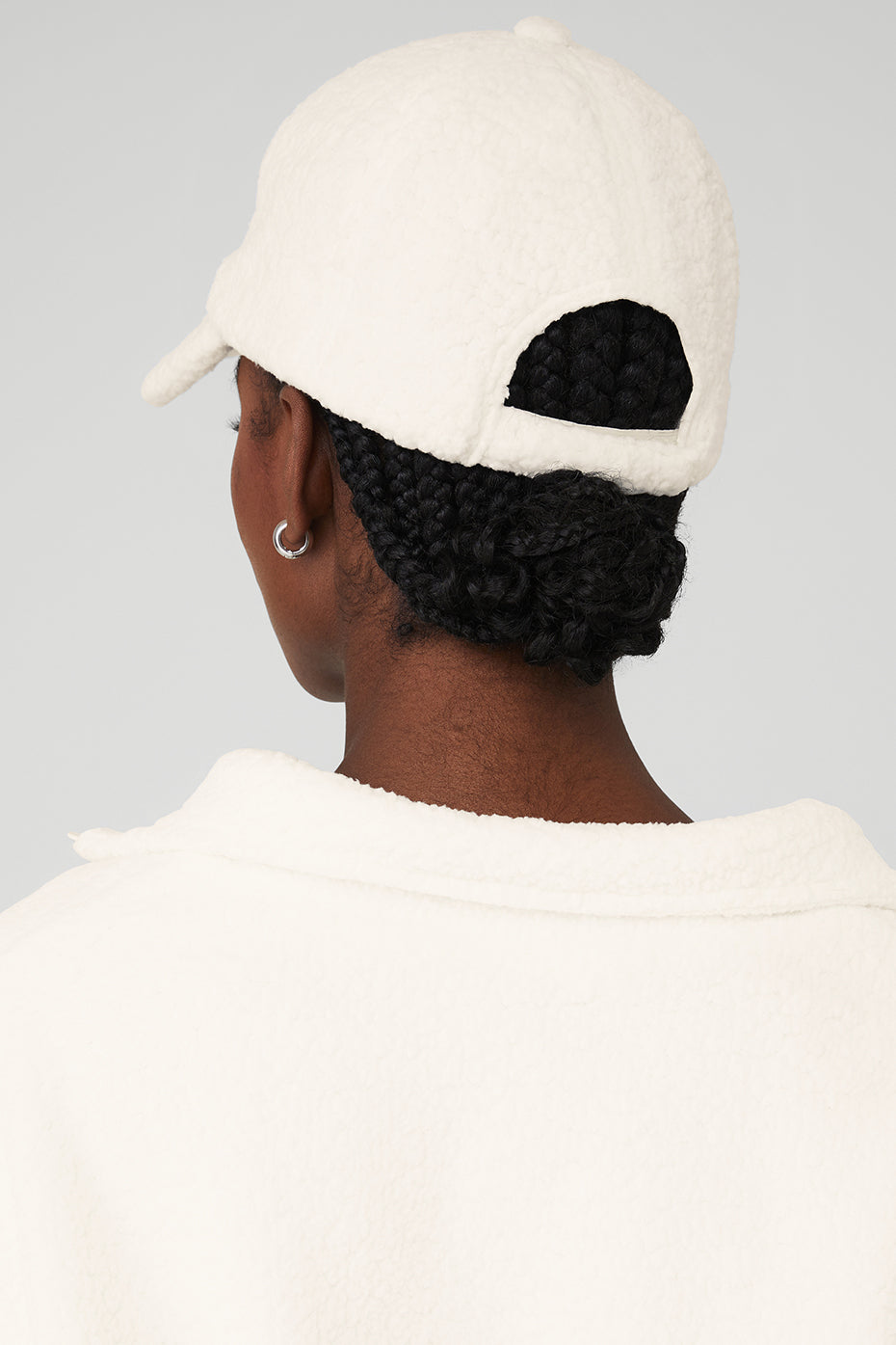 Micro Sherpa Off-Duty Cap - Ivory