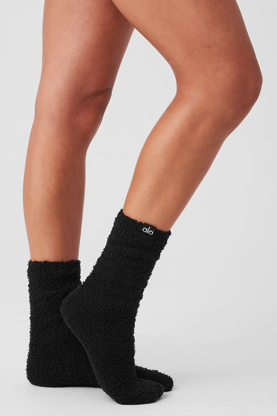 Women's Plush Lush Sock - Black