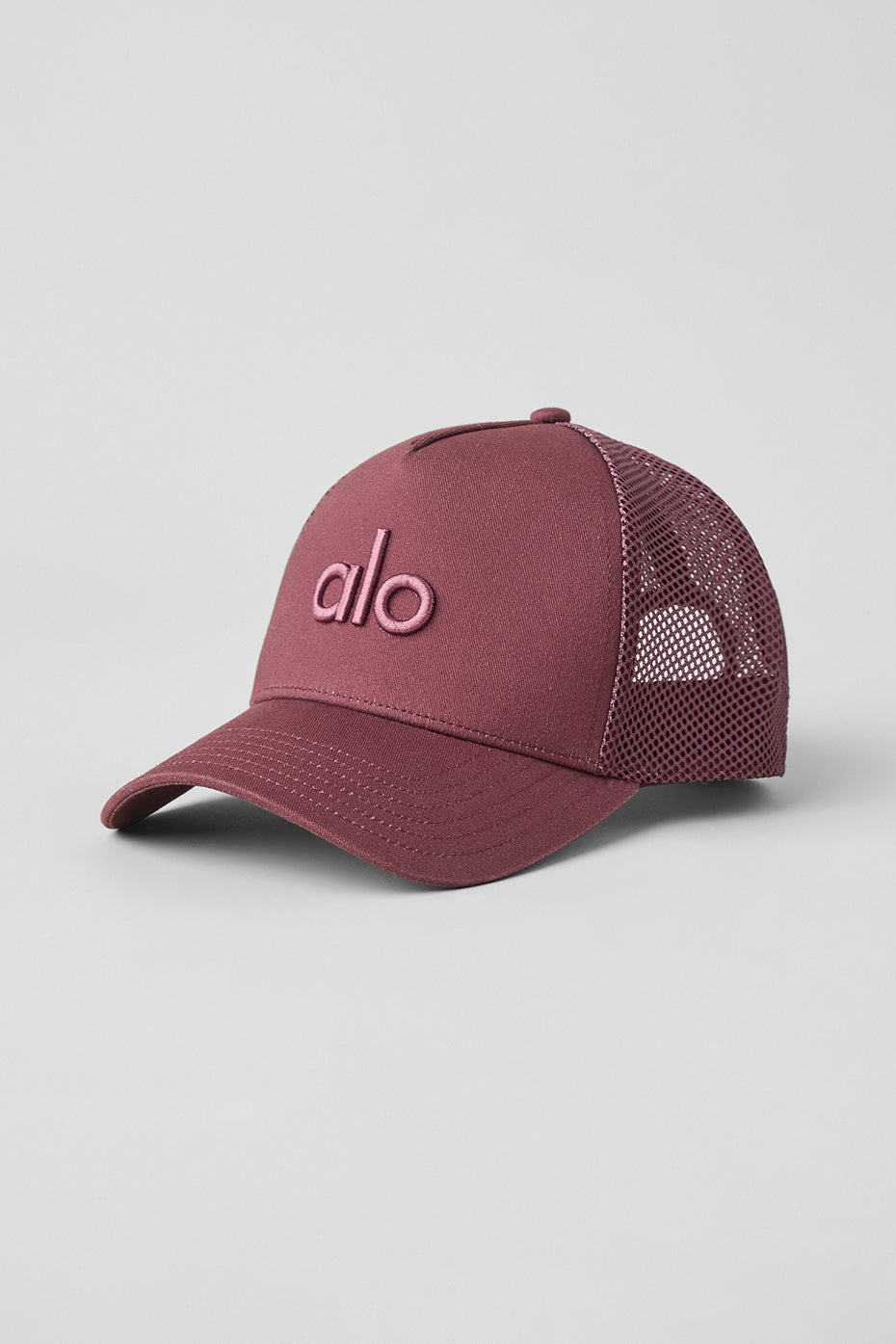 District Trucker Hat - Burgundy Truffle