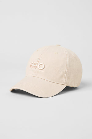 Washed Off-Duty Cap - Sand Dollar