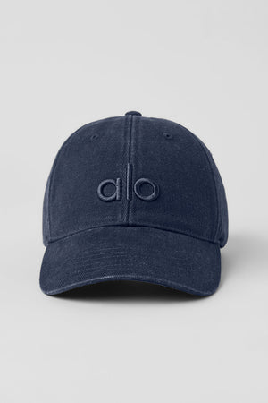 Washed Off-Duty Cap - Vintage Navy