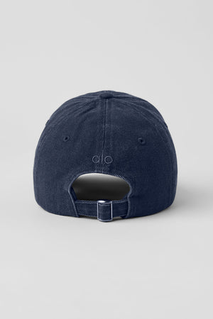 Washed Off-Duty Cap - Vintage Navy