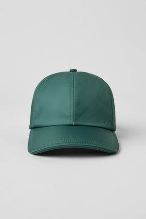 Satin Off-Duty Cap - Winter Ivy