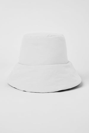 Good Shade Puffer Bucket Hat - White