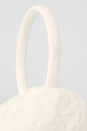 Faux Fur Ear Muff - Ivory