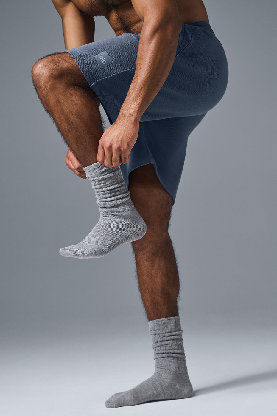 Unisex Scrunch Sock - Athletic Heather Grey