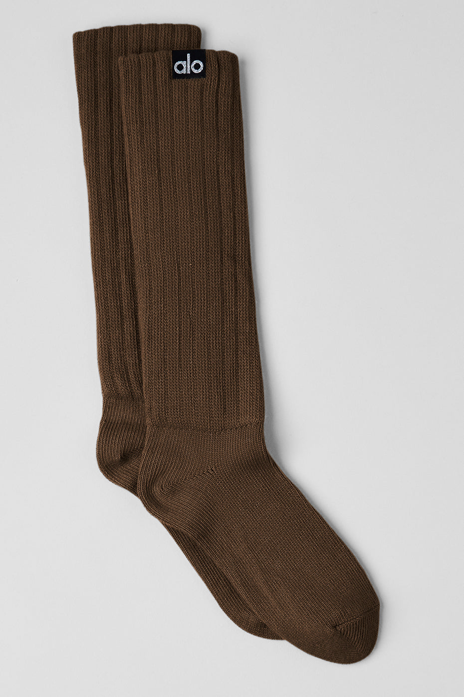 Unisex Scrunch Sock - Espresso