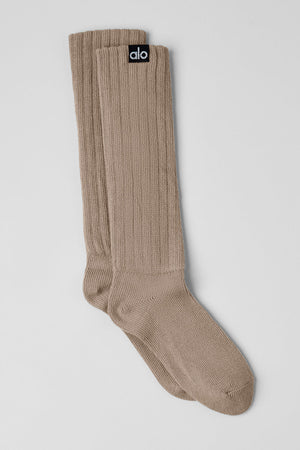 Unisex Scrunch Sock - Gravel