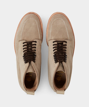 Todd Snyder x Alden Indy Boot In Milkshake Suede