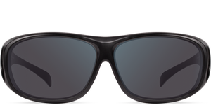 Altavista Fitover Matte Black Polarized Deutan Plano