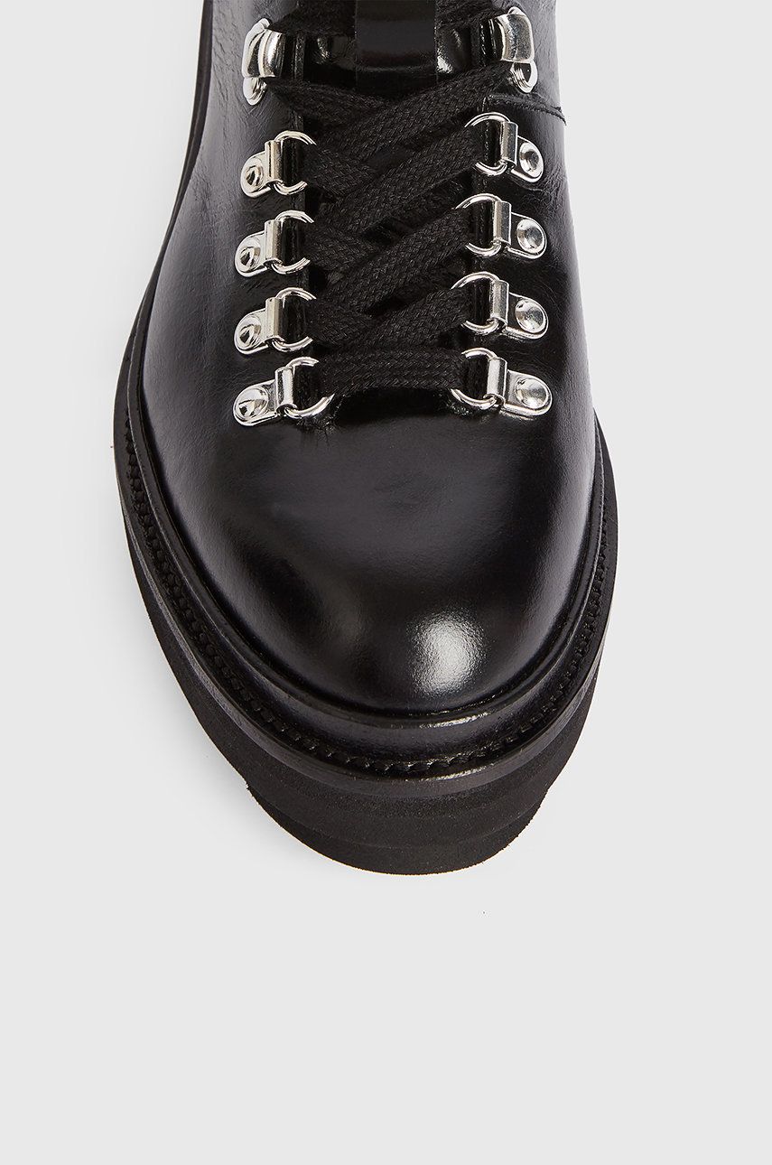 AllSaints - leather loafers