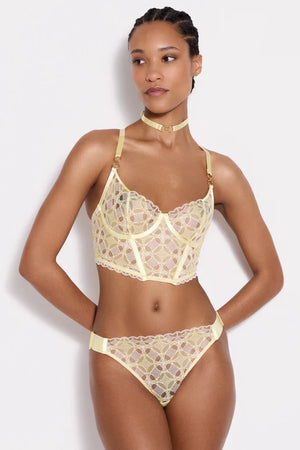 Alta Bodice Bra Lemon