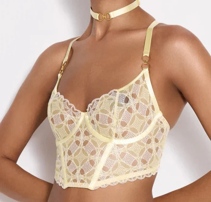 Alta Bodice Bra Lemon