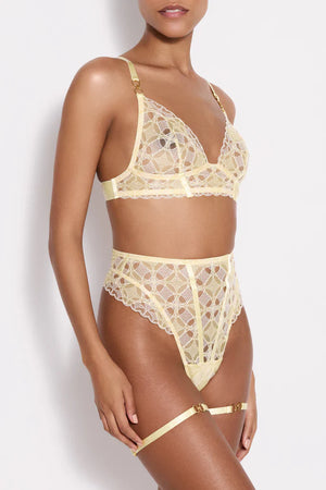 Alta High Waist Thong Lemon