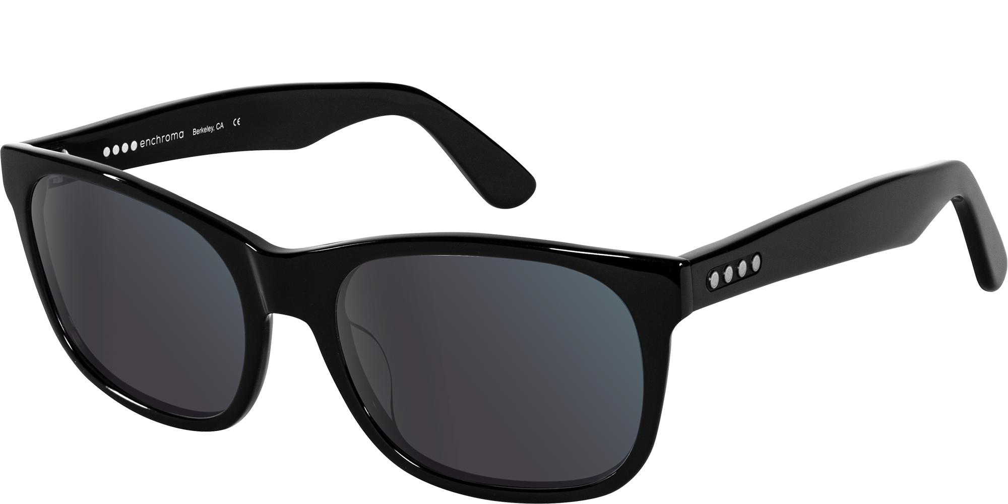 California Black Polarized Deutan Plano