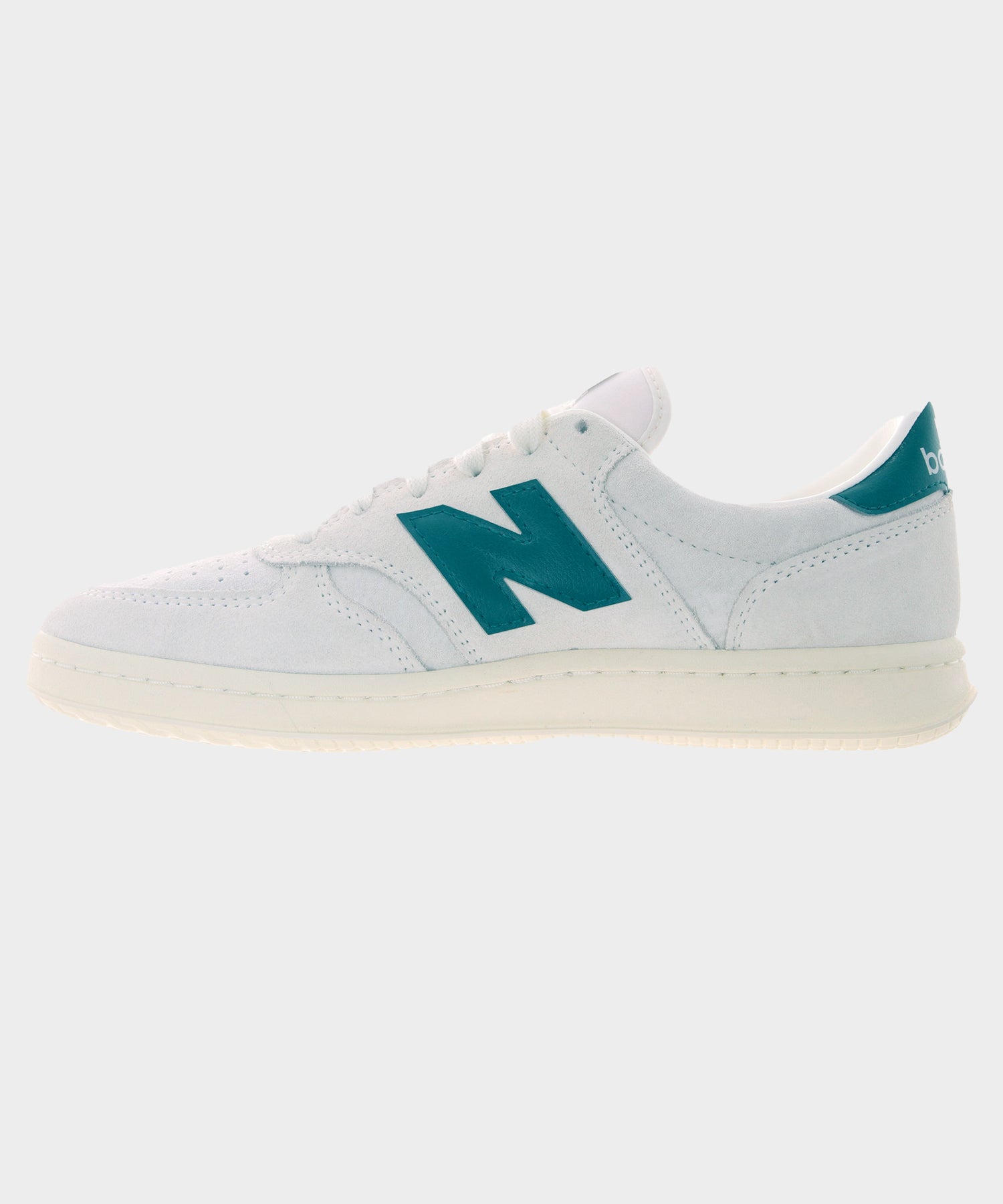 New Balance T500 Court in White + Green