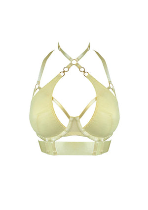 Cadi Bodice Bra Lemon