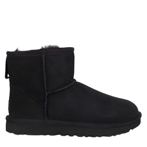 Ugg Big Girls Classic Mini II Suede Boot Black