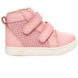 Ugg Little Girls Rennon II Gel Boot Sneaker Pink Hearts