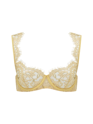 Fiorella Balcony Bra Gold