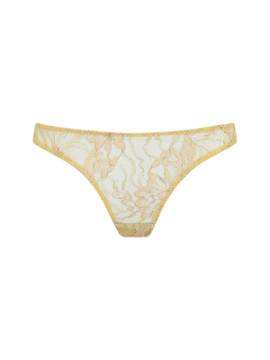 Fiorella Brazilian Knicker Gold