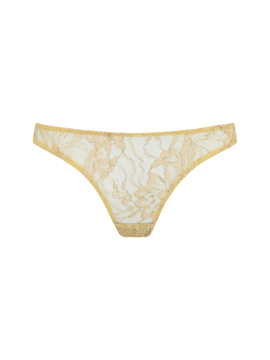 Fiorella Brazilian Knicker Gold