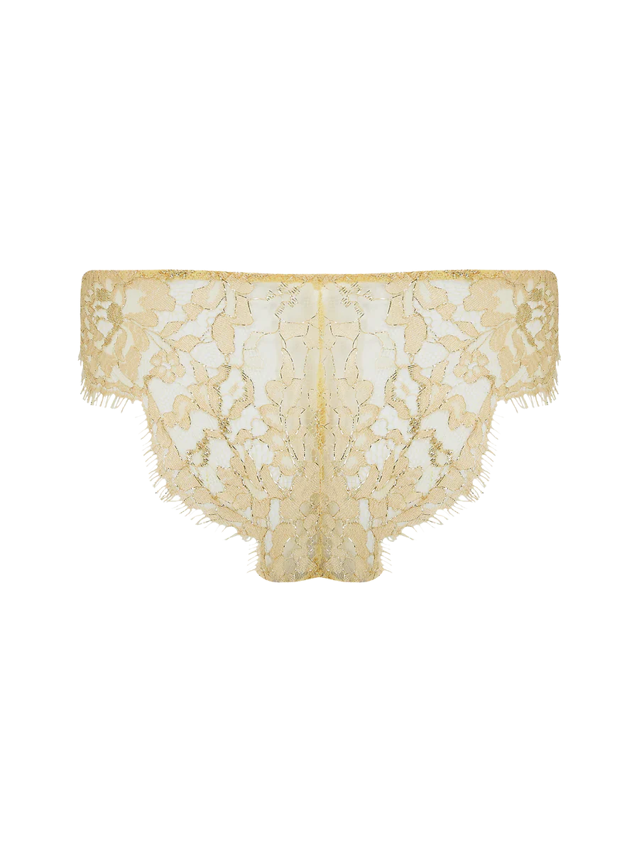 Fiorella Brazilian Knicker Gold