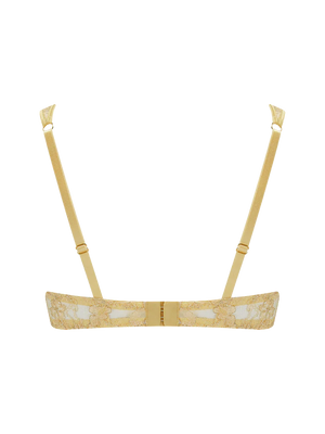 Fiorella Quarter Cup Bra Gold