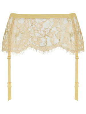 Fiorella Suspender Belt Gold