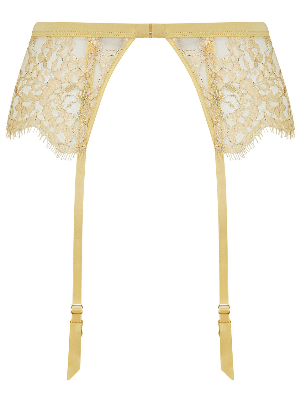 Fiorella Suspender Belt Gold