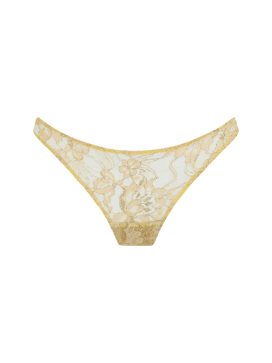 Fiorella Thong Gold