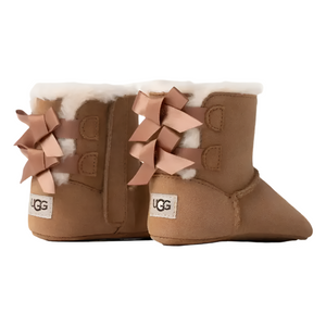 Ugg Infant Girls Baby Bailey Bow Chestnut