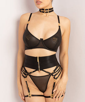 Circe Suspender Black