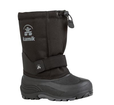 Kamik Kid's Rocket  Snow Boot Wide Black