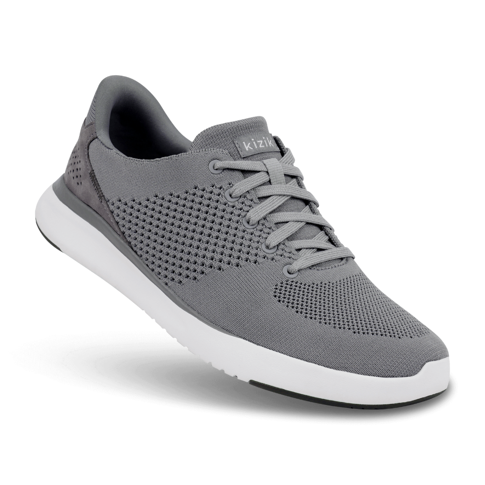 Kizik Unisex Lima Hands-Free Knit Sneaker Grey