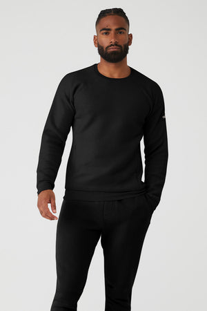 Triumph Crew Neck Sweatshirt - Black