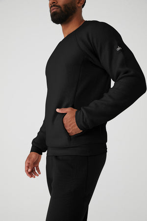 Triumph Crew Neck Sweatshirt - Black