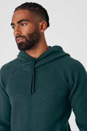 The Triumph Hoodie - Midnight Green