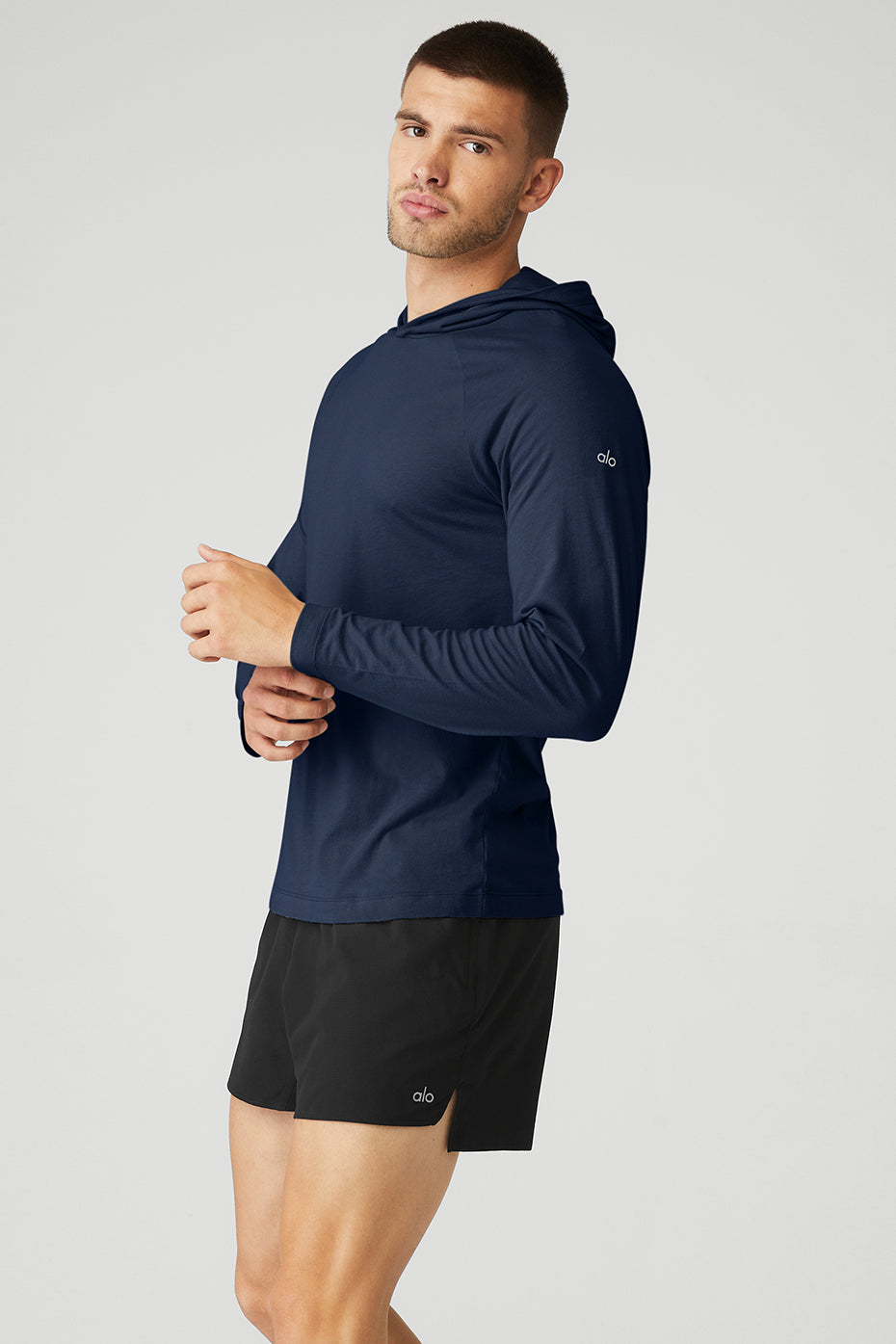 Core Hooded Runner - Navy