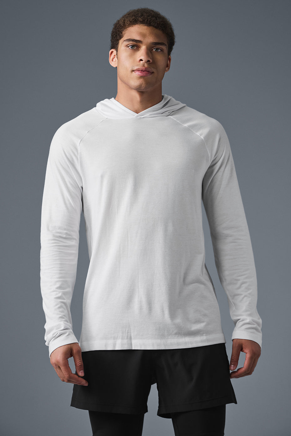 Core Hooded Runner - White