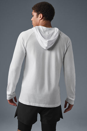 Core Hooded Runner - White