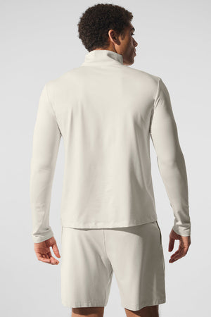 Conquer 1/4 Zip Reform Long Sleeve - Bone