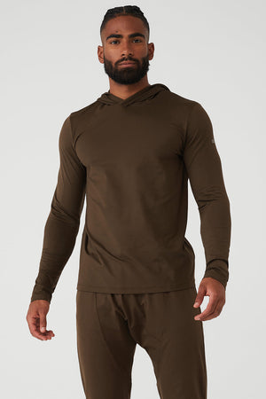 Conquer Reform Long Sleeve With Hood - Espresso