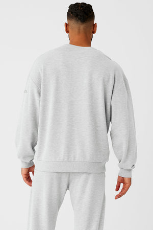 Chill Crew Neck Pullover - Athletic Heather Grey