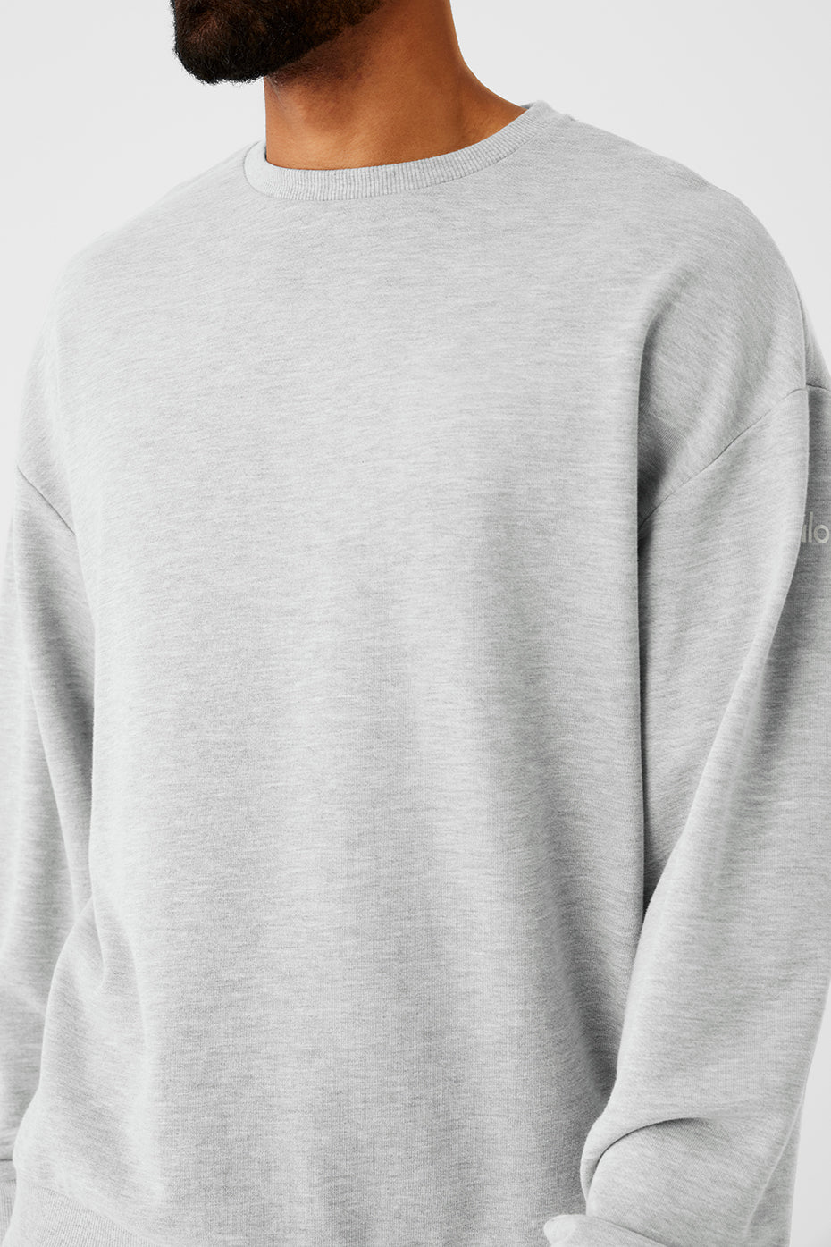 Chill Crew Neck Pullover - Athletic Heather Grey