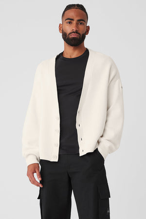 Scholar Cardigan Sweater - Ivory