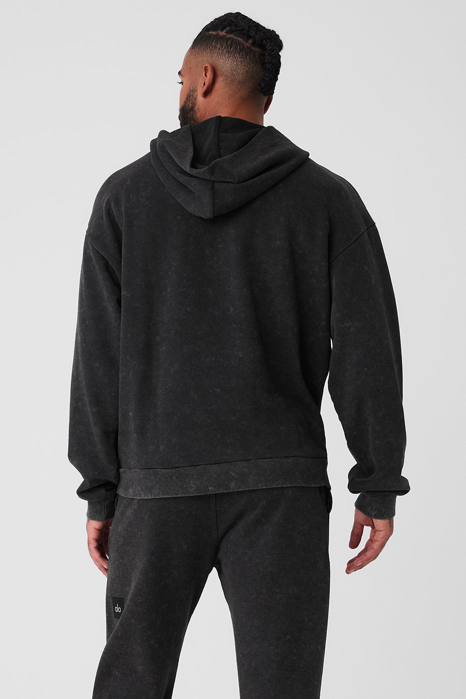 Chill Vintage Wash Hoodie - Black Wash