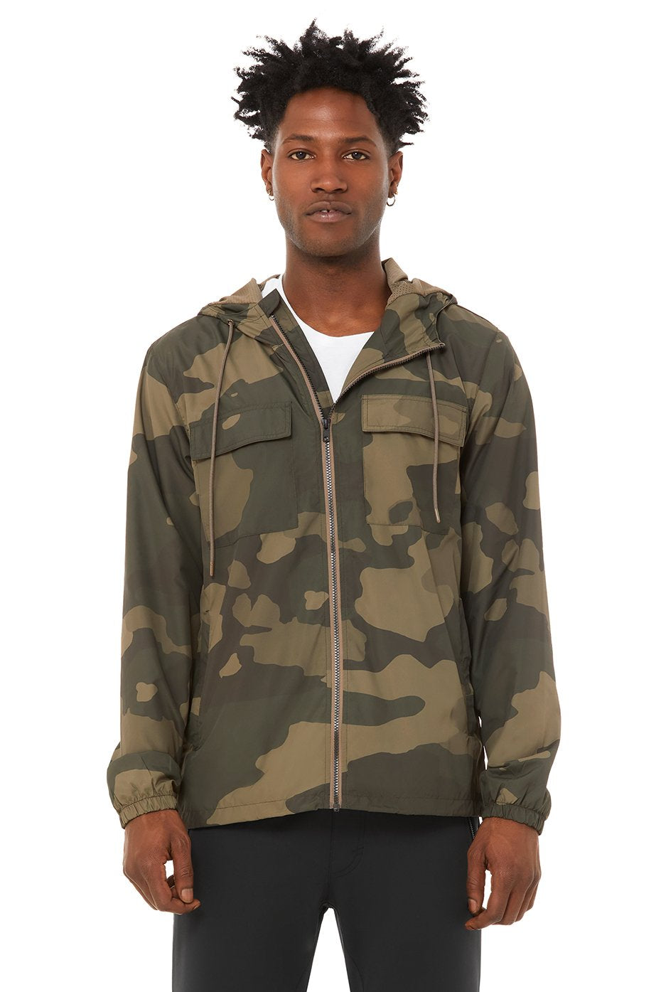 Stride Jacket - Olive Branch Camouflage